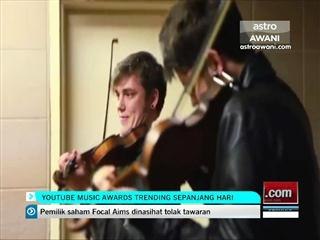 Youtube Music Awards trending sepanjang hari