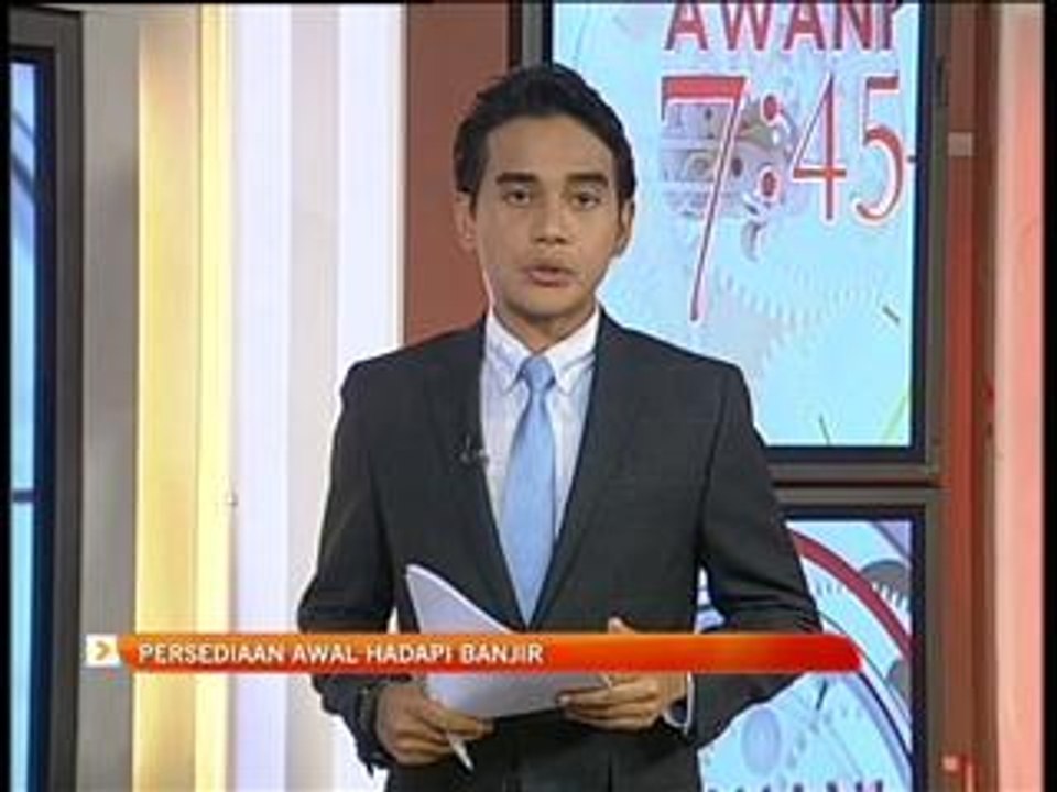 Persediaan awal hadapi banjir