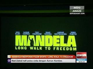 Mandela menyukai filem biopik 'Long Walk to Freedom'