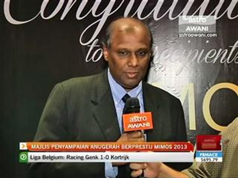 Majlis penyampaian anugerah berprestij MIMOS 2013