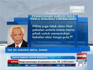 Hapus subsidi, hapus monopoli