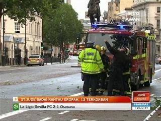 St.Jude badai rantau Eropah, 13 terkorban