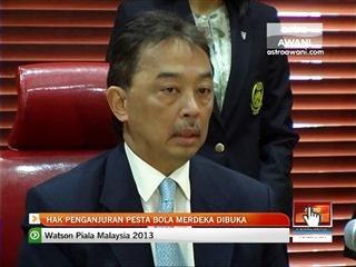 Hak penganjuran Pesta Bola Merdeka dibuka