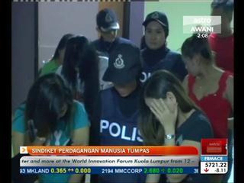 Sindiket perdagangan manusia tumpas