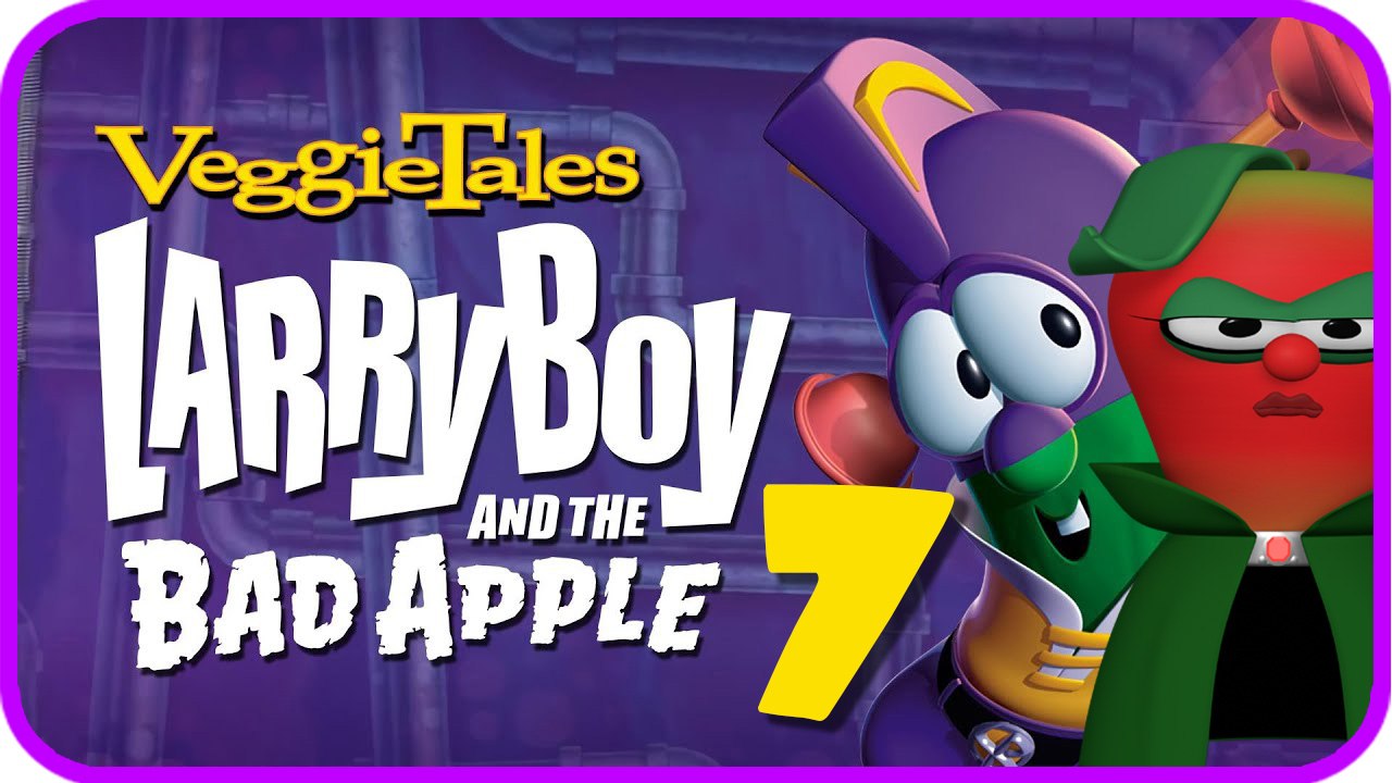 VeggieTales: LarryBoy and the Bad Apple Walkthrough Part 7 (PS2) 100% Final Boss