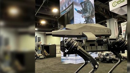 Découvrez Spur, le premier robot-chien "tueur" armé d'un fusil d'assaut