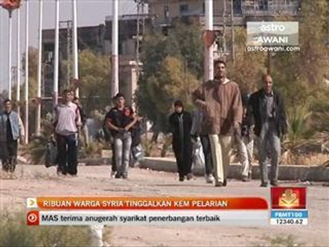 Ribuan warga Syria tinggalkan kem pelarian