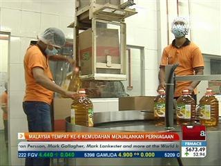 Malaysia tempat ke-6 kemudahan menjalankan perniagaan