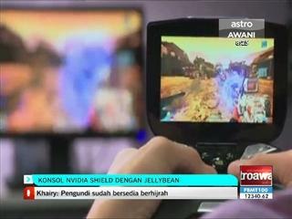 Konsol NVIDIA Shield dengan JellyBean
