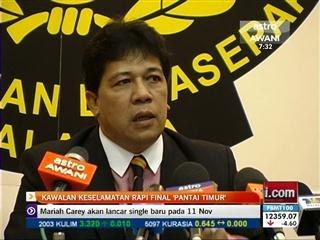 Kawalan keselamatan rapi pada final Piala Malaysia