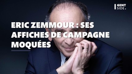 Eric Zemmour : ses affiches moquées par la journaliste Charline Vanhoenacker (VIDÉO)