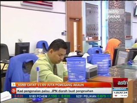 ASNB catat 11.65 juta pemegang akaun