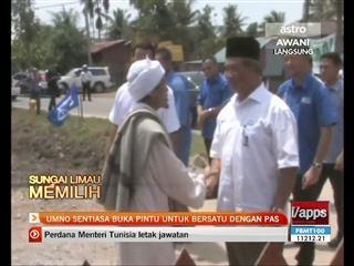 UMNO sentiasa buka pintu bersatu dengan PAS
