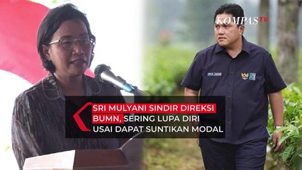 Sri Mulyani Sindir Direksi BUMN, Sering Lupa Diri Usai Dapat Suntikan Modal