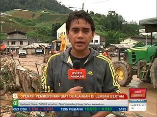 Operasi pembersihan giat dijalankan di Lembah Bertam
