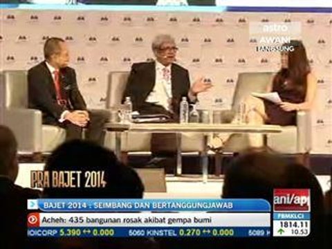 Bajet 2014: Seimbang dan bertanggungjawab