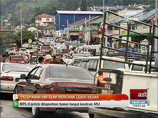 Pelepasan air elak bencana lebih besar