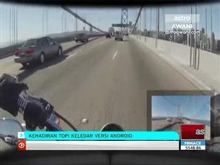 Kehadiran topi keledar versi Android