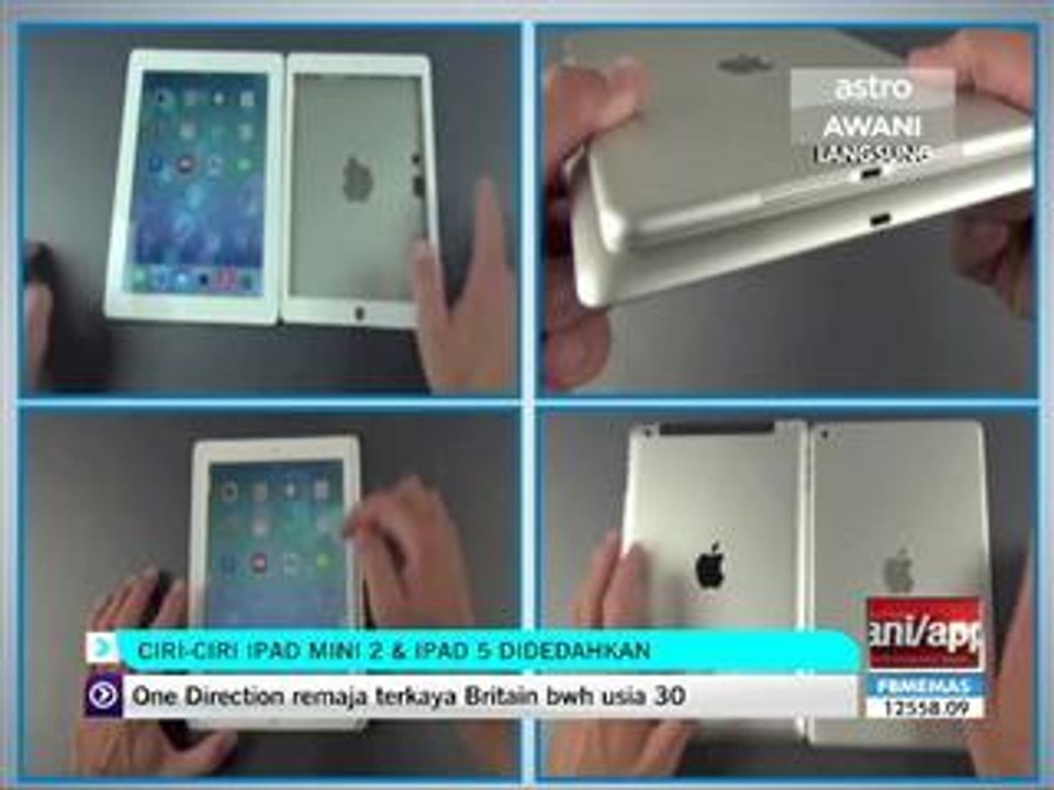 Ciri-ciri iPad Mini 2 & iPad 5 didedahkan