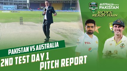 Pakistan vs Australia 2nd Test Day 1 Pitch Report | PCB | MM2T