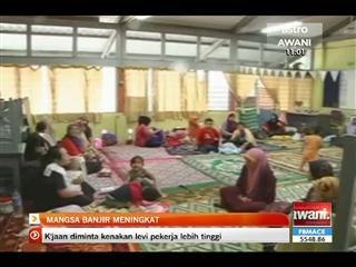 Mangsa banjir di Manjung Perak meningkat