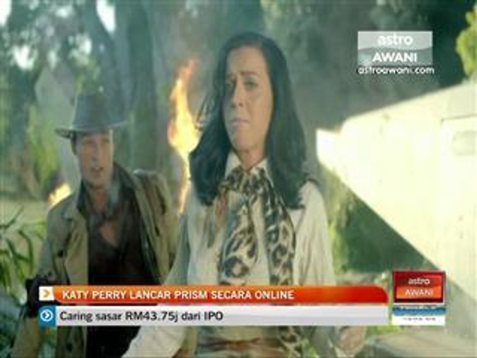 Katy Perry lancar Prism secara online