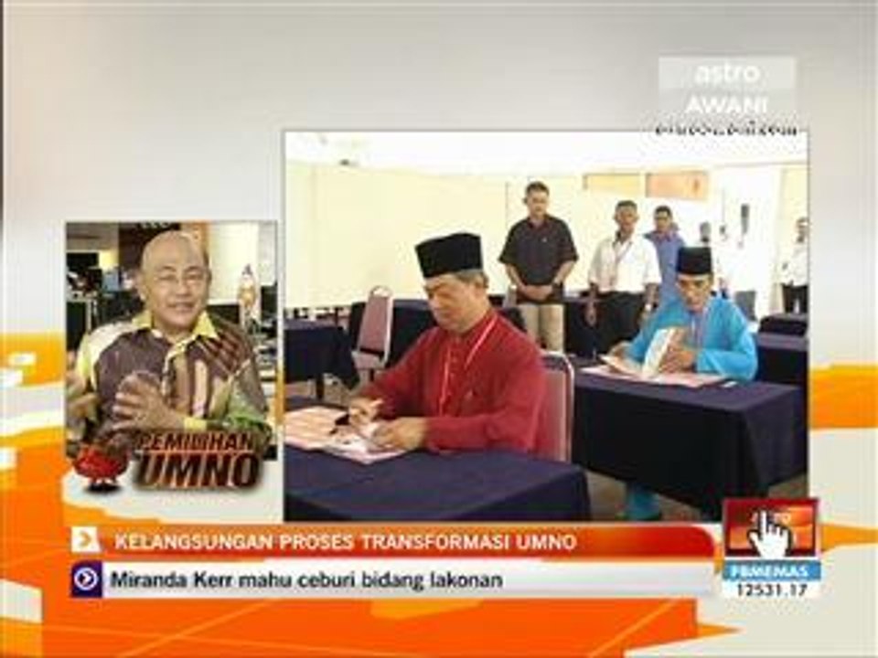 Kelangsungan proses transformasi UMNO