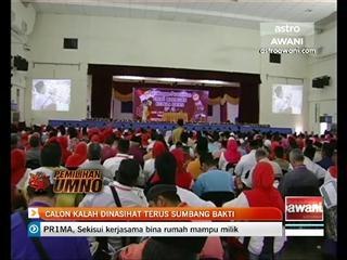Calon kalah dinasihat terus sumbang bakti