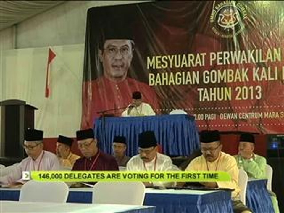 146,000 delegates are voting for the first time