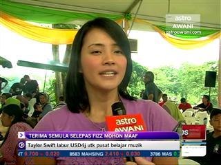 Almy Nadia terima semula selepas Fizz mohon maaf