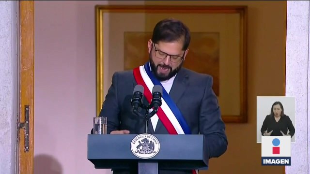 Gabriel Boric asume presidencia de Chile