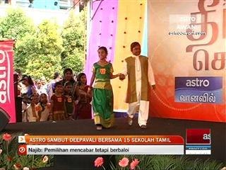 Astro sambut Deepavali bersama 15 sekolah Tamil