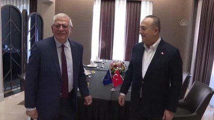Bakan Çavuşoğlu, AB Dış İlişkiler ve Güvenlik Politikası Yüksek Temsilcisi Borrell ile görüştü