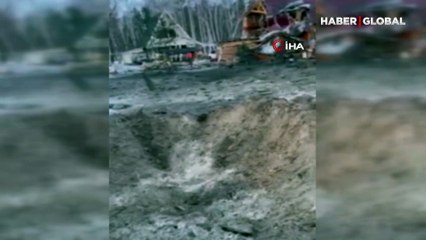 Rus ordusu Harkov’da bir köyü hedef aldı