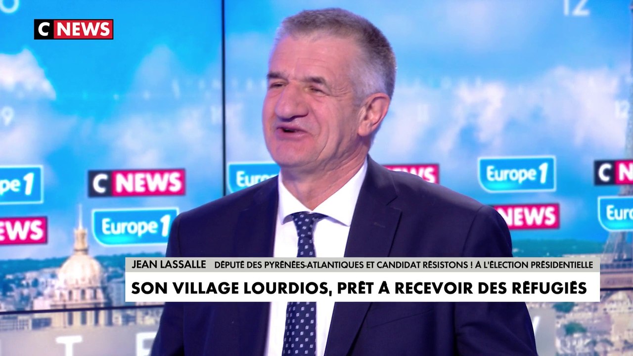Jean-Lassalle : «Mon village est prêt à accueillir les réfugiés ukrainiens»