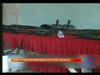 Bom tangan, mortar dirampas di penjara Venezuela