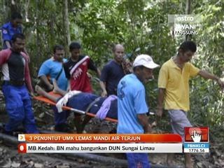 3 penuntut UMK lemas mandi air terjun