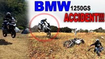Accident !!! BMW 1250 GS உடைஞ்சு போச்சு _ Cherry Vlogs