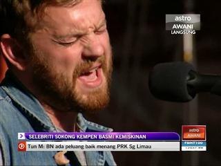 Selebriti sokong kempen basmi kemiskinan