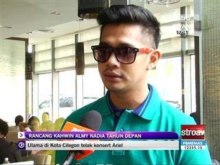 Fizz Fairuz rancang kahwin Almy Nadia tahun depan