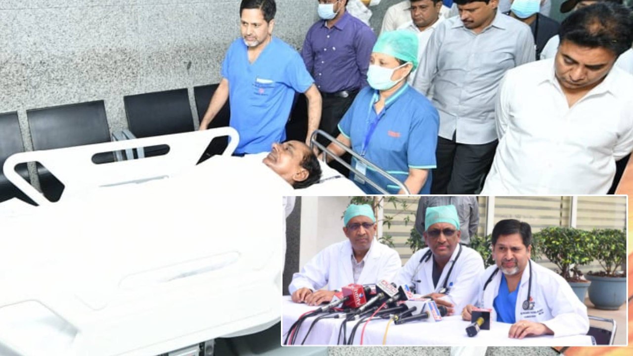 CM KCR Health Update : Doctors at Yashoda Hospital said no need to worry About CM KCR Health