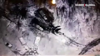 Rus güçleri SİHA tarafından nokta atışla vuruldu