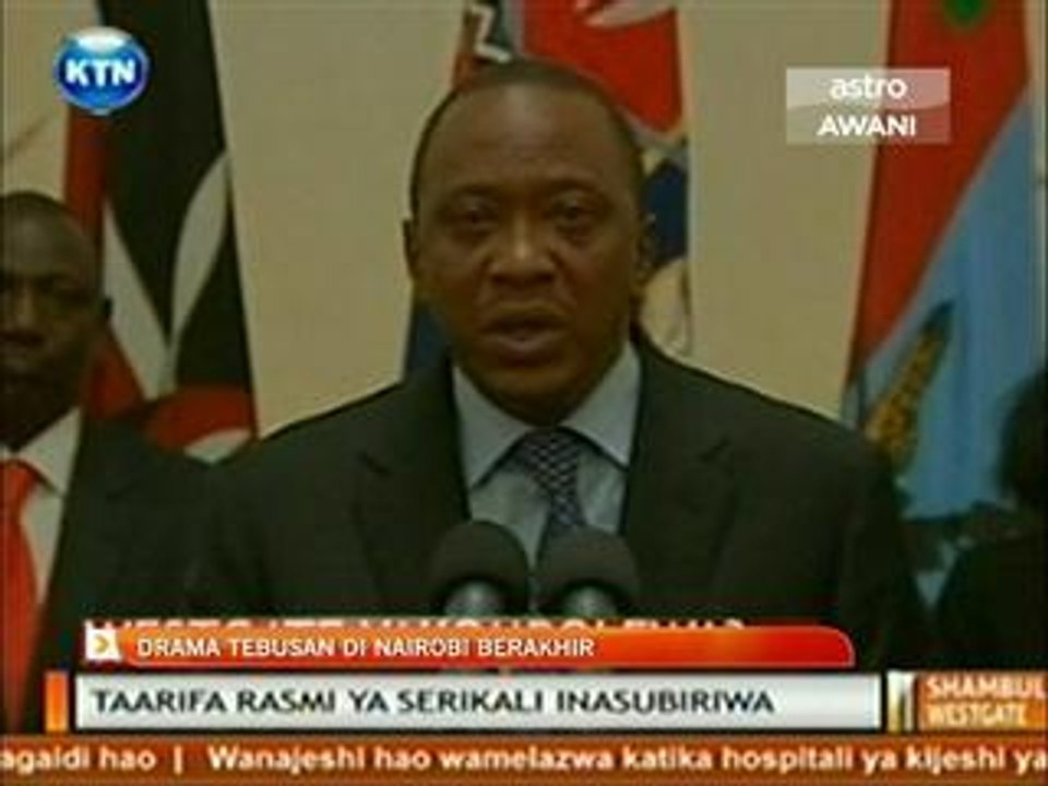 Drama tebusan di Nairobi berakhir