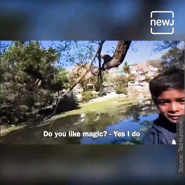 Watch This Wholesome Video Of Blogger Bringing Smile On A Boy's Face