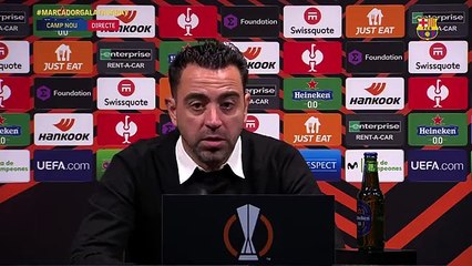 Xavi: "Vamos a ir a Turquía a competir" / FCB