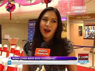 Miera Liyana mahu buka perniagaan