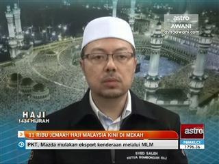 11 ribu jemaah haji Malaysia sudah berada di Mekah