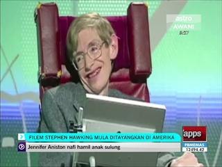 Filem Stephen Hawking mula ditayangkan