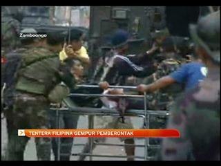 Tentera Filipina gempur pemberontak