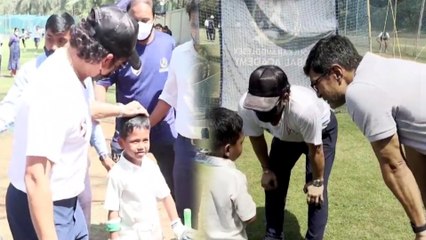 ಚಿಕ್ಕ ಹುಡುಗನ ಅದೃಷ್ಟ ನೋಡಿ | Sachin Tendulkar | Oneindia Kannada